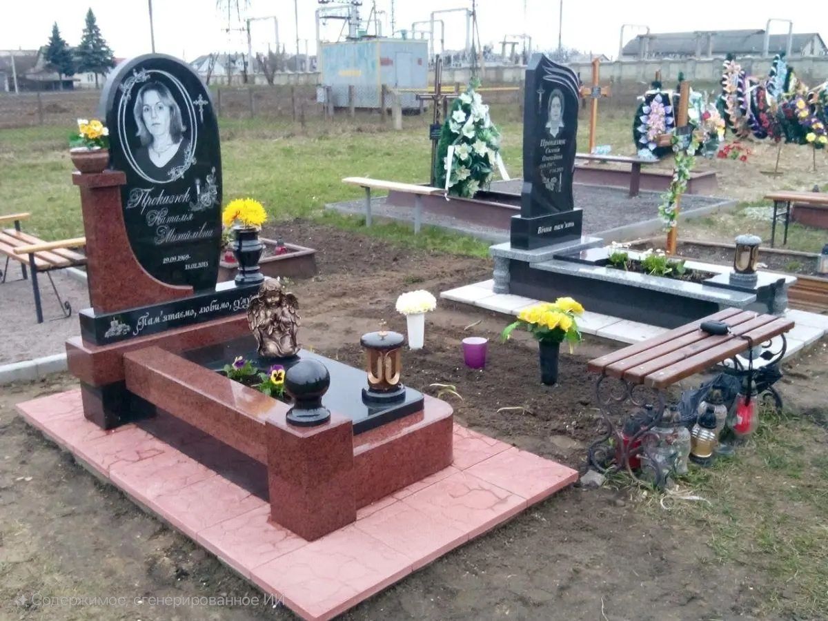 Гранітні пам'ятники на замовлення, пам'ятники з граніта.