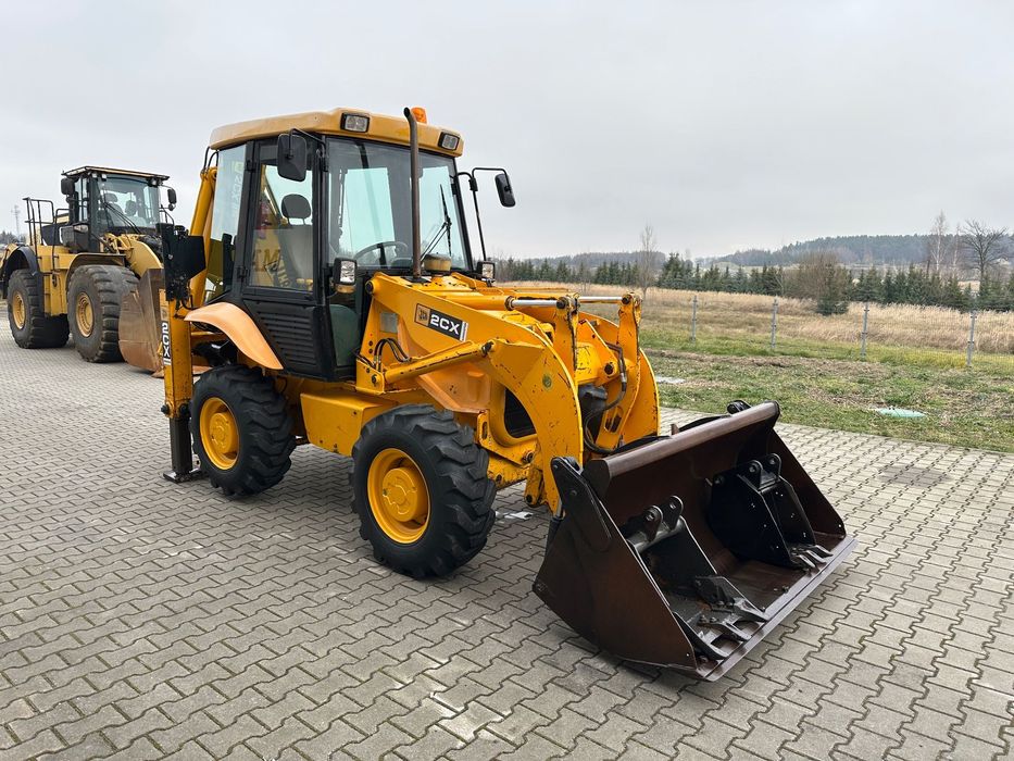 JCB 2cx 3cx 4cx Cat mini  Koparko ładowarka wysuwane ramię tył krokodyl szybkozłącze