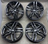 Диски ATS R17 5 112 et49 J7 VW golf 7 touran jetta superb skoda чорні