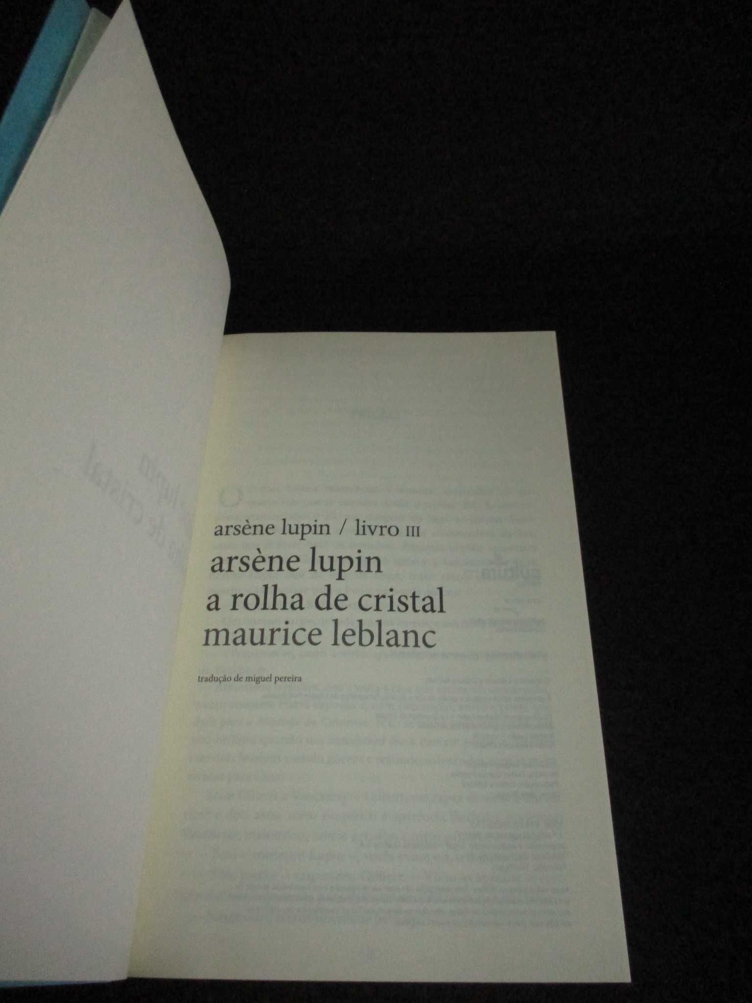 Livro A Rolha de Cristal Maurice Leblanc