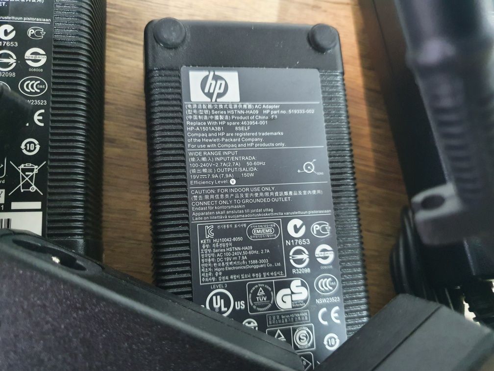 Блок питания живлення зарядка зарядное HP 150w оригінал