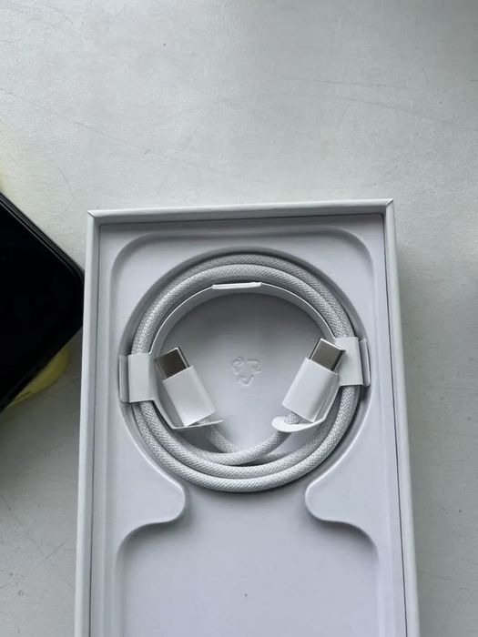Оригинальный кабель для iPhone 15 16 блок швидкісна зарядка apple