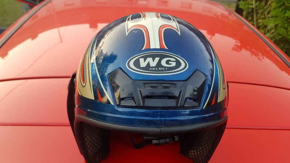 Kask na skuter motor