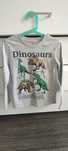 Bluzka, t-shirt z długim rękawem, HM, 110/116, dinozaury