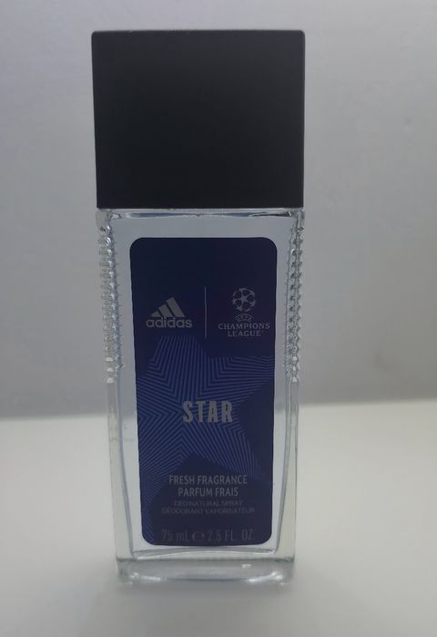 Adidas Star naturalny dezodorant w szkle dla mężczyzn  75ml