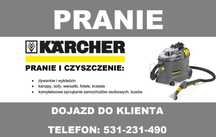 Pranie tapicerki samochodowej, meblowej, dywanów /SUPER CENY