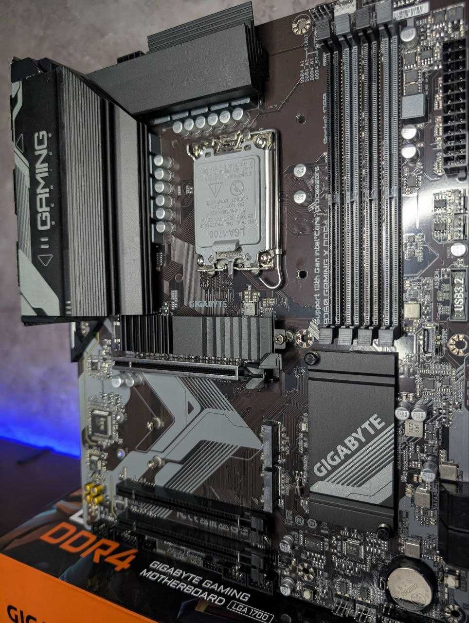 Материнська плата Gigabyte B760 Gaming X DDR4 (LGA1700) 12-13-14 Intel