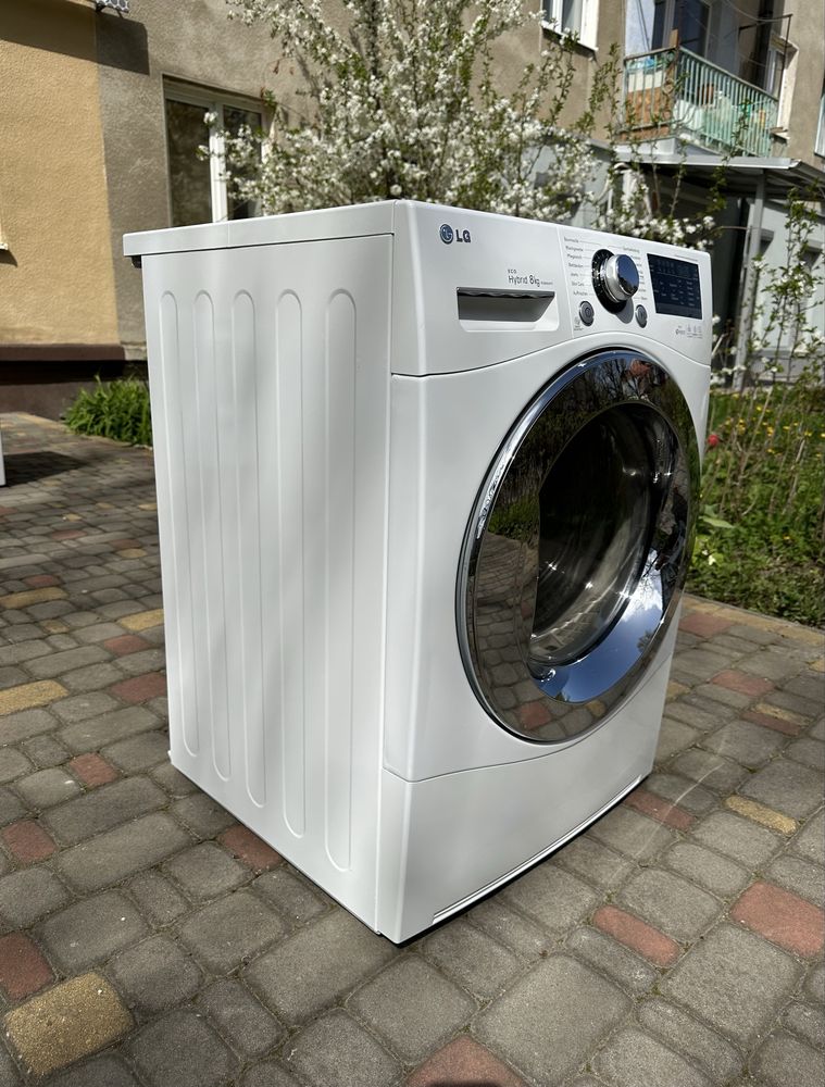 Сушильна машина з Європи! LG eco Hybrid 8 кг. А++ Теловий насос/RC8055