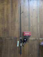 Комплект, спининг daiwa silver creek 5-21 катушка Shimano sienna c3000