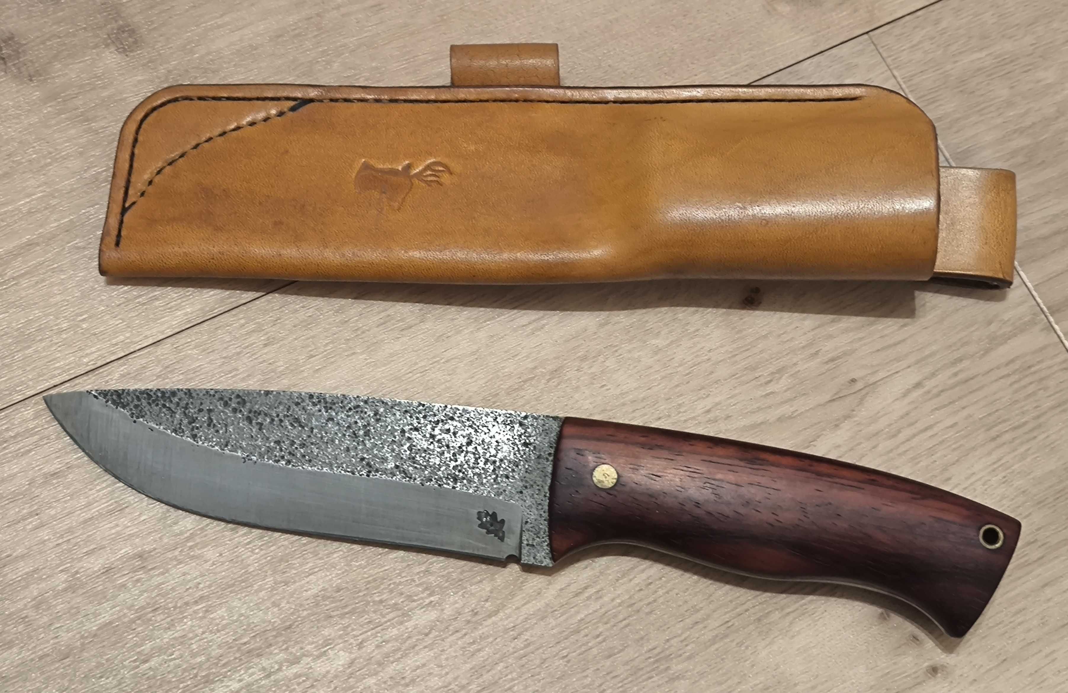 Nóż bushcraftowo - survivalowy Hand Made od Dębowy - Nieużywany