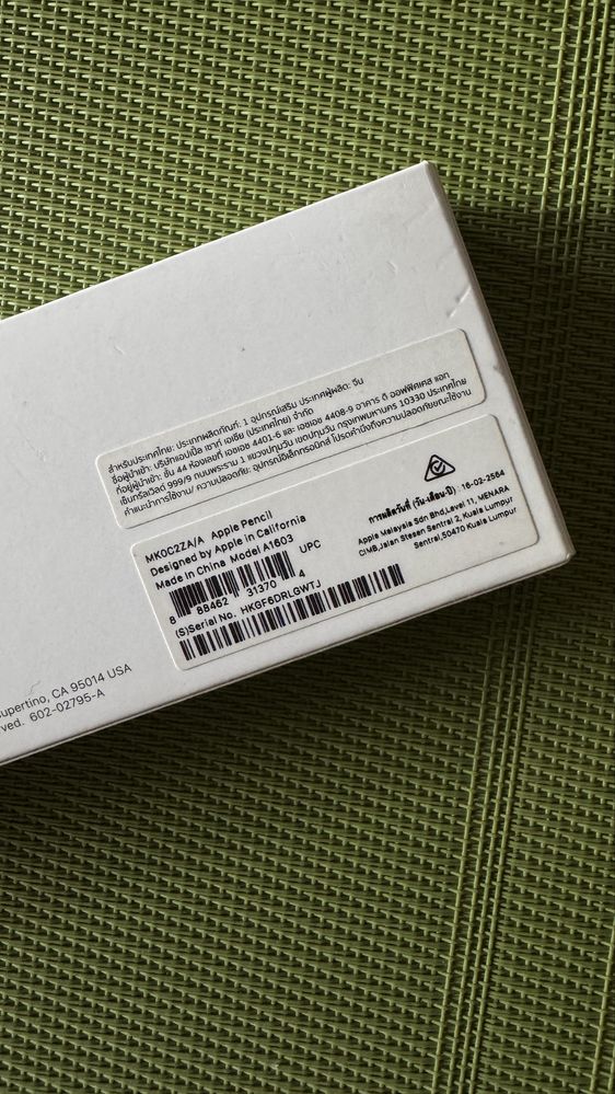 Apple pencil 1 gen.Оригінальний