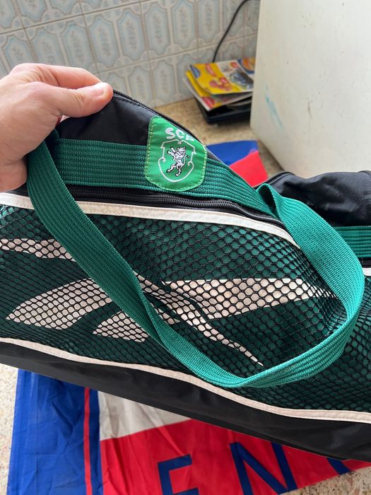 Mochila de jogo usada sporting portugal futebol modalidades