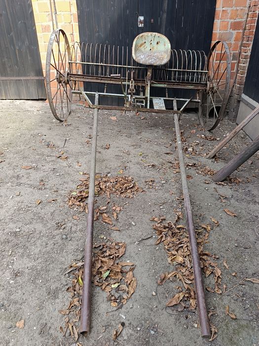 Grabie konne do siana