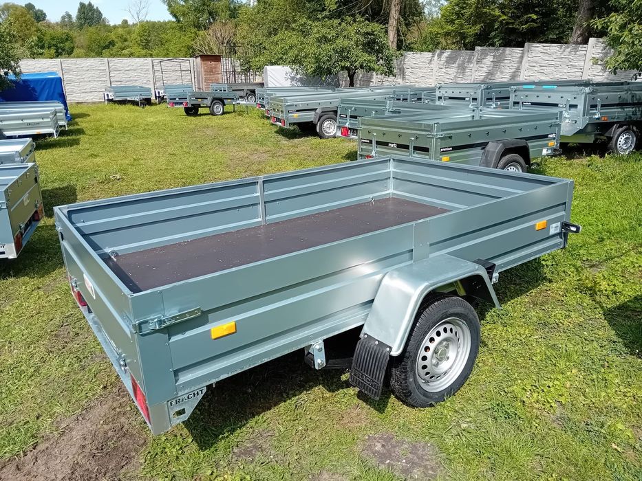 Nowa przyczepa samochodowa FRACHT 250x150 .Dostępne wszystkie rozmiary