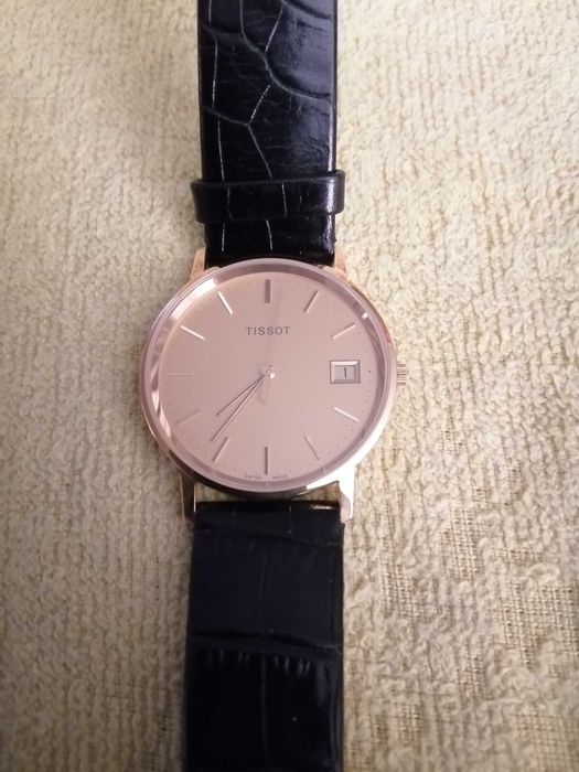Relógio Tissot, caixa em ouro, novo,