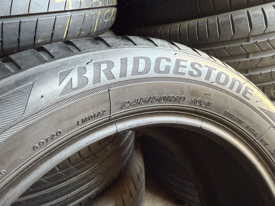 Зимові шини 245/50 R19 Bridgestone Blizzak LM001 RunFlat 2шт. 6мм
