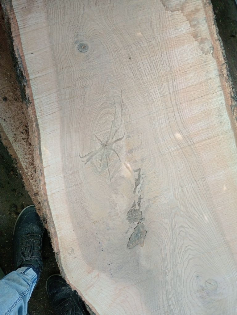Foszty monolit tarcica blaty deska jesion na stół ok 155x65x7cm różne
