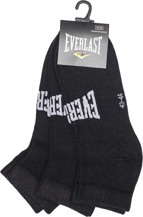 Skarpety EVERLAST 3 pak czarne ( 35 - 38, 39 - 42, 43 - 46 )