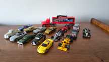 Lote de modelos Hot Wheels, Majorette, Guisval, Welly