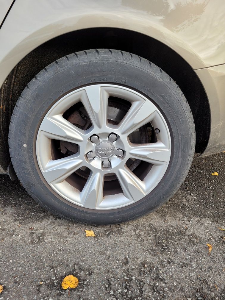 Alufelgi  17 Audi A4b8  z oponami