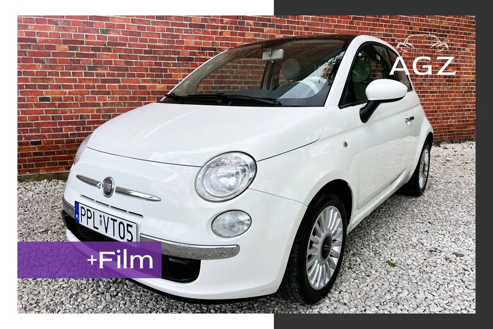 Fiat 500 Lounge Panorama Klima Gwarancja w cenie ! #VLXF