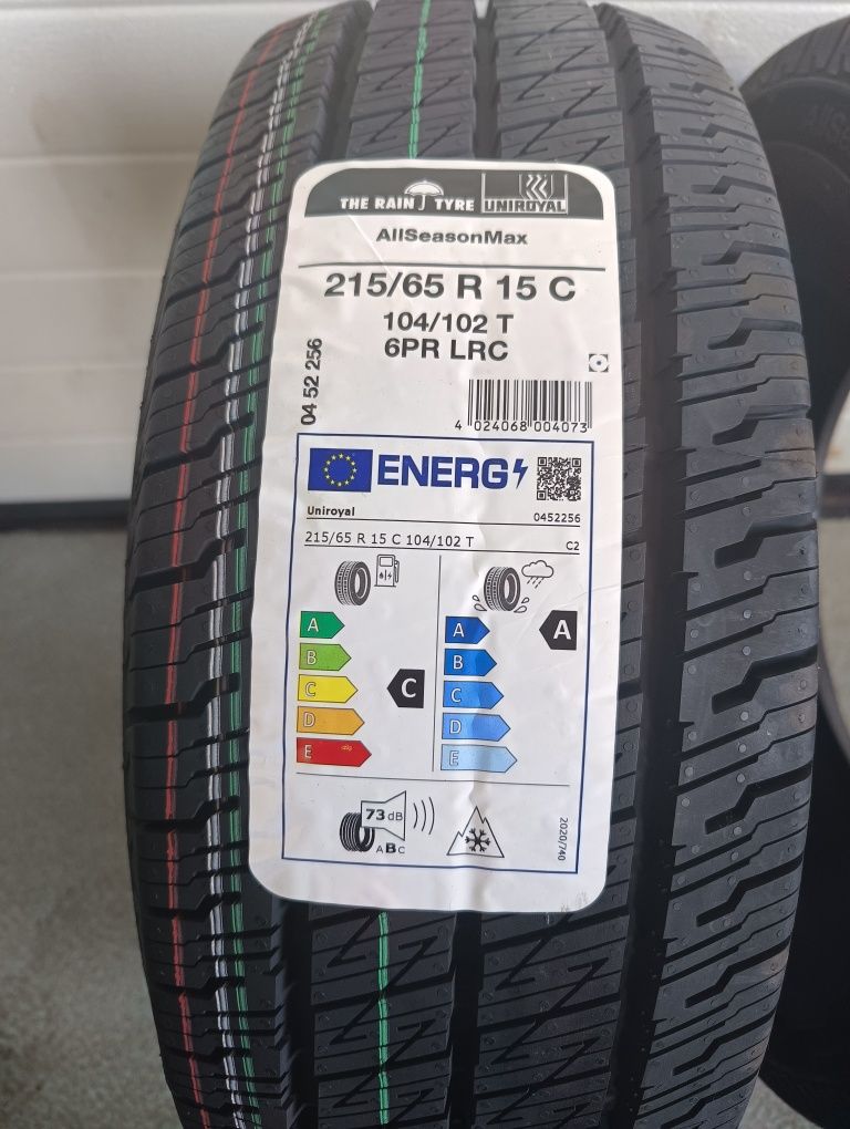 2× Uniroyal AllSeasonMax 215/65R15 104/102 T wzmocnienie (C)