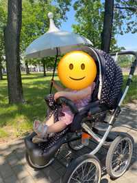 Parasolka do wózka Elodie Details biała
