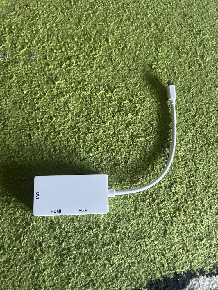Przejściówka z mini Display port na: Hdmi  DVI Vga