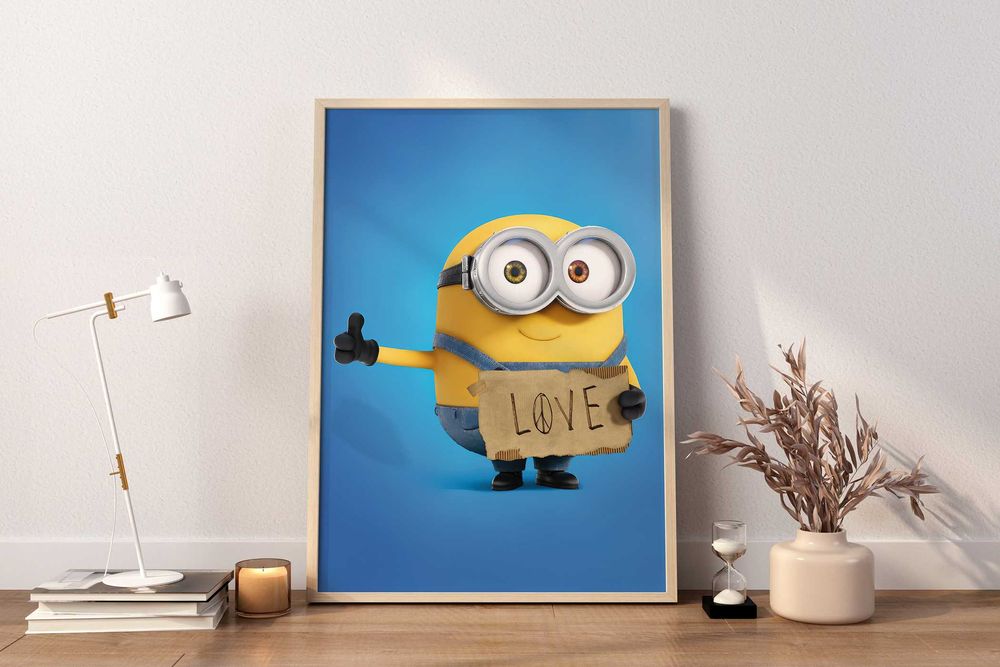 Minionki PLAKAT A3 - Banana - trzeci plakat GRATIS