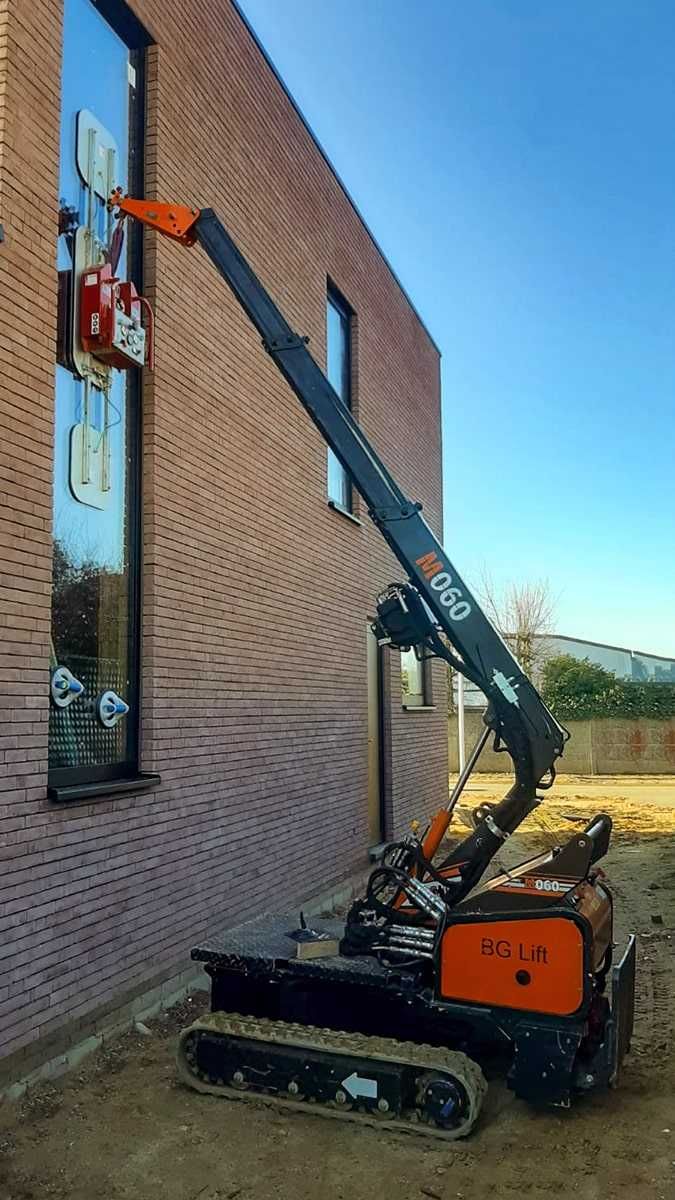 Mini żuraw BG Lift M060 – z funkcją transportu ładunku / okien / szyb