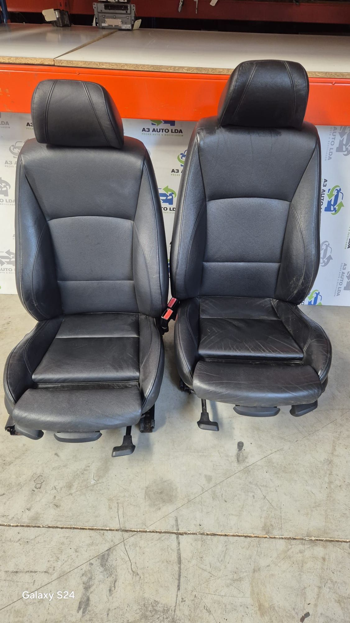 Conjunto de bancos em pele BMW E90 Pack M