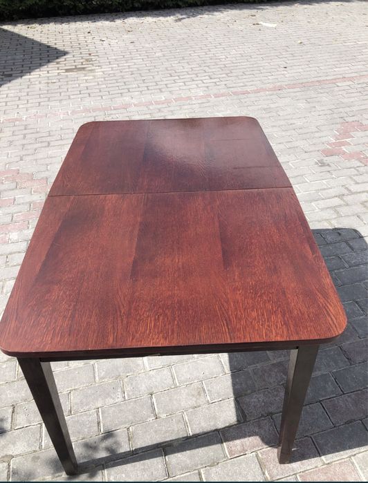 Стіл деревянний розкладний обідній радянський