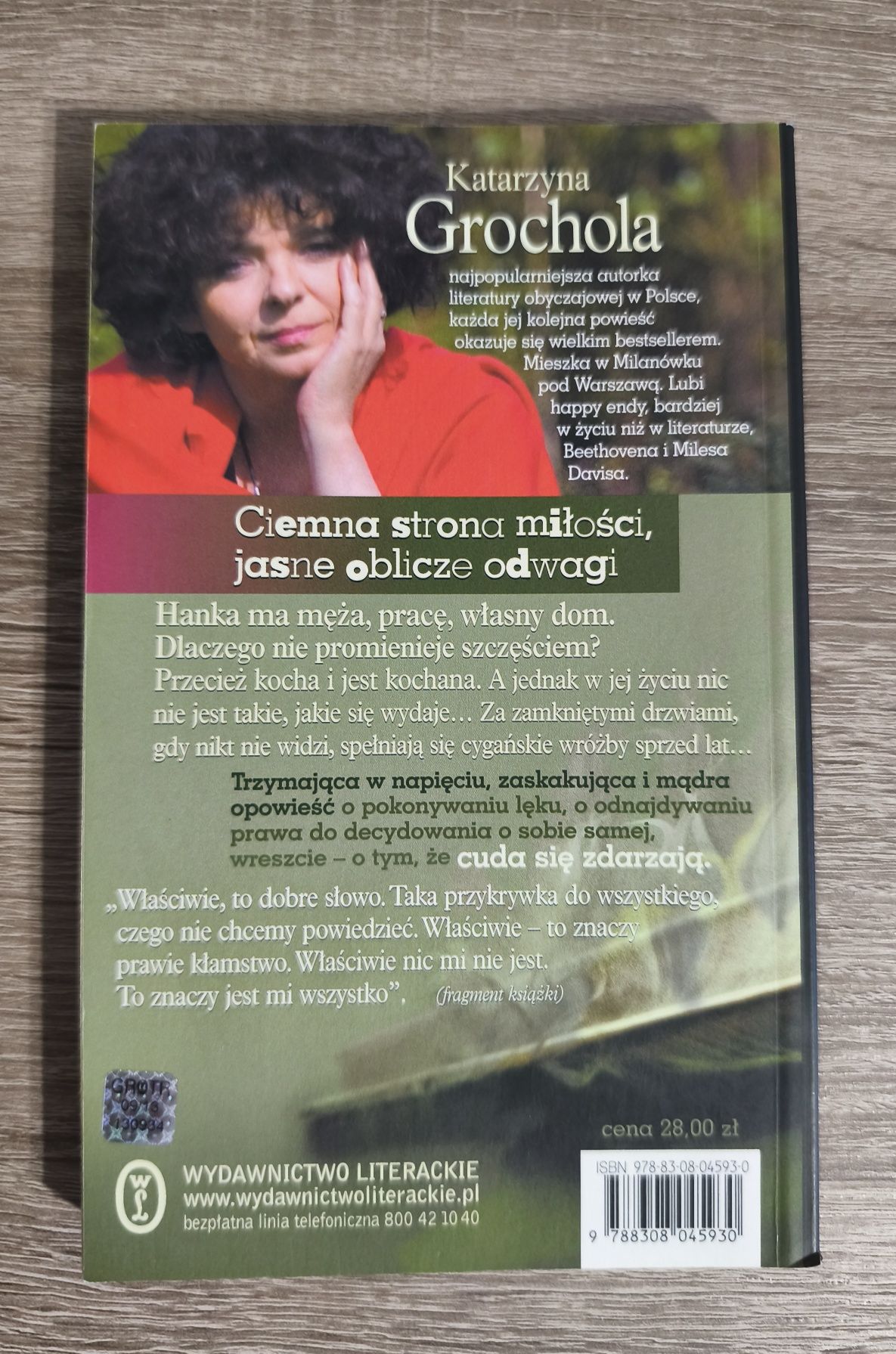 Trzepot Skrzydeł Katarzyna Grochola wzruszająca opowieść