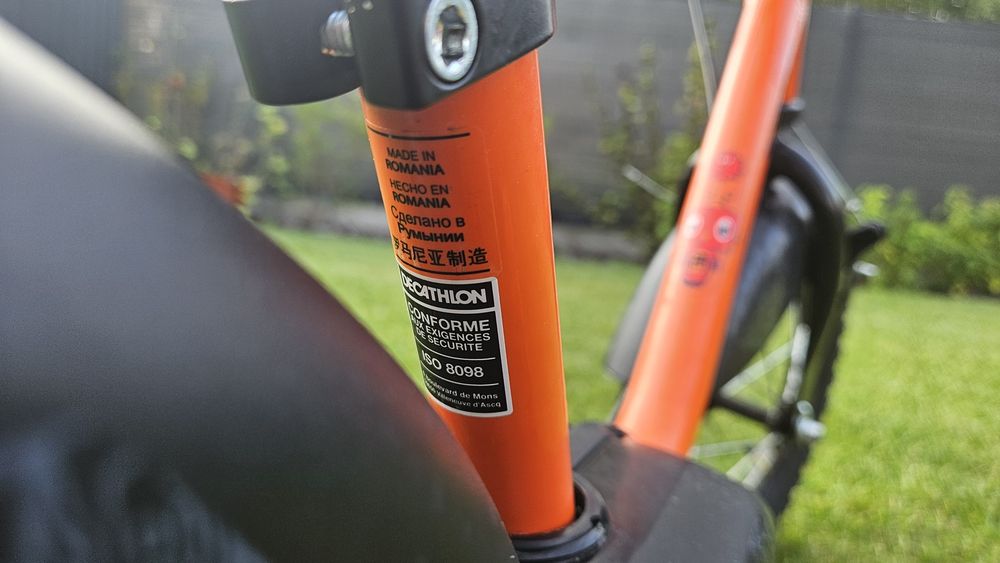 Rower Brwin Robot 14" bardzo dobry stan! Rączka do prowadzenia GRATIS