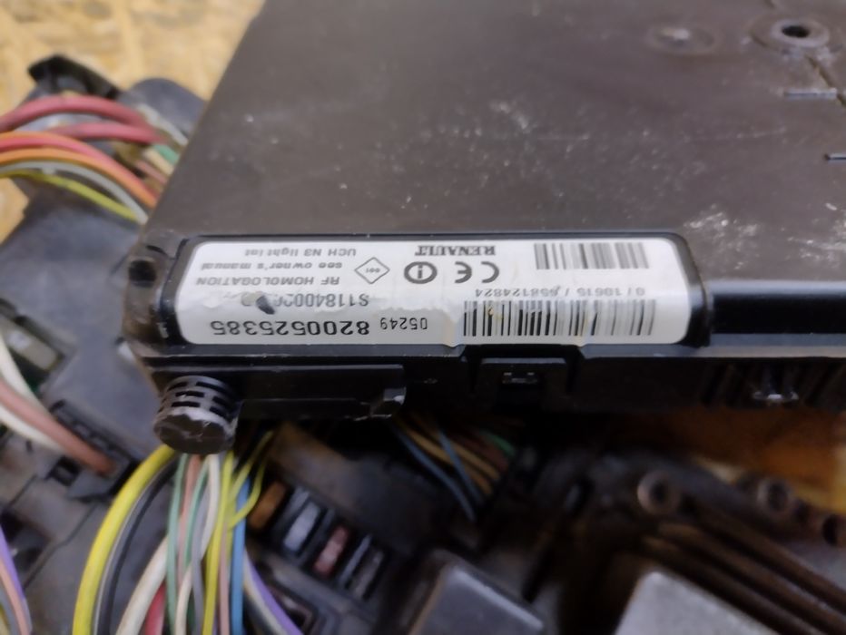 Renault Scenic II 1.9 dCi zestaw startowy sterownik