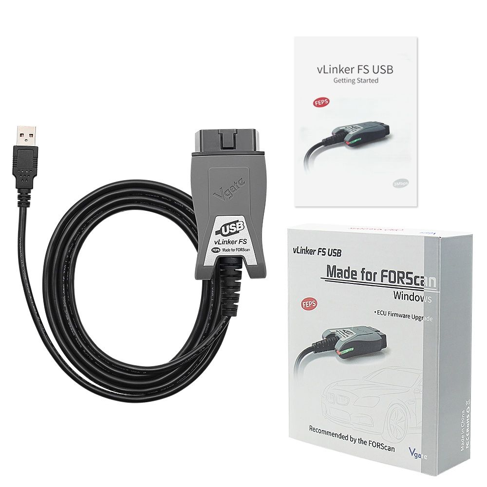 Диагностический сканер vlinker FS Vgate FORScan