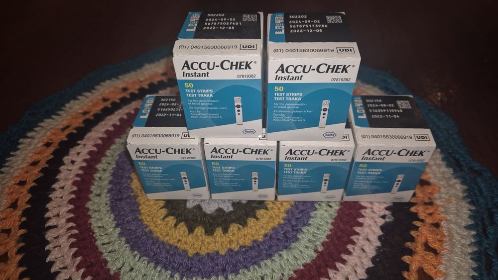 тестові смужки для глюкометра Accu-chek instant 50 шт.