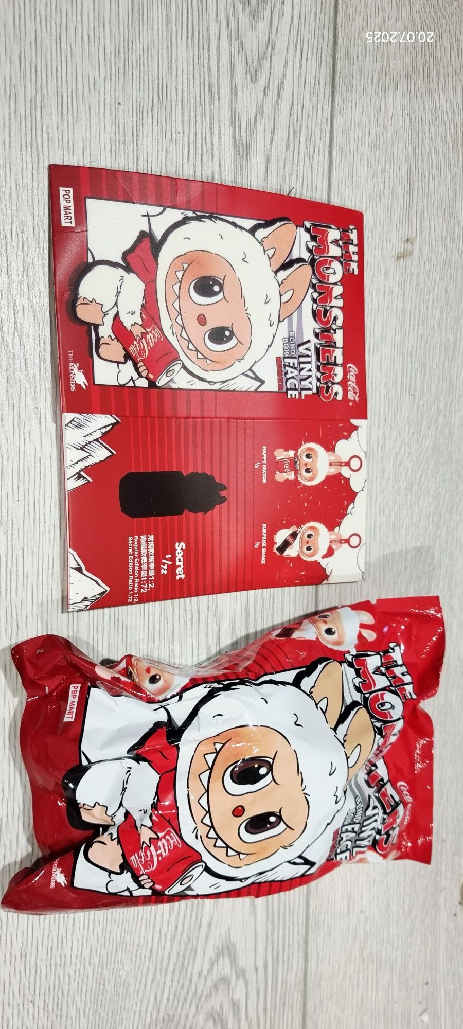Labubu Лабубу іграшка, брелок POP MART The Monsters CocaCola Кока кола