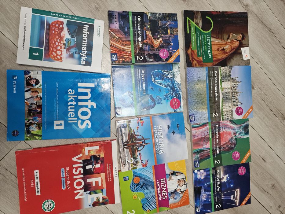 Podręczniki do liceum i technikum kl.1 i 2