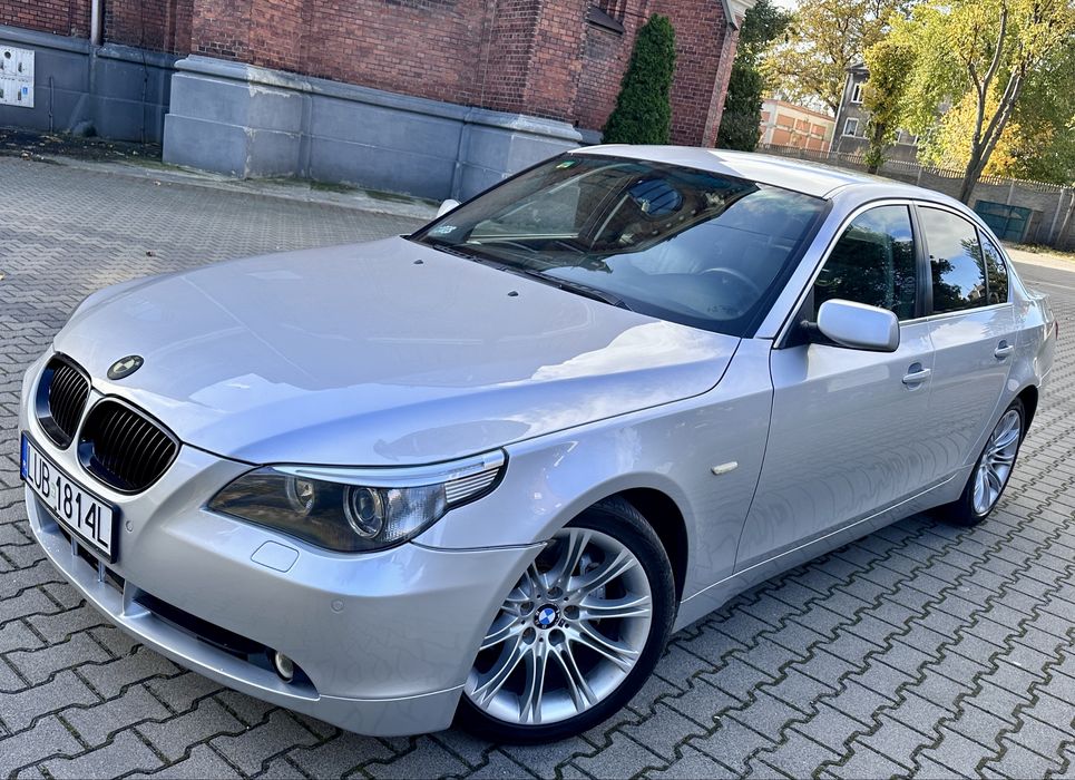 BMW 530 E60 LPG 231 KM Skórzana Tapicerka
