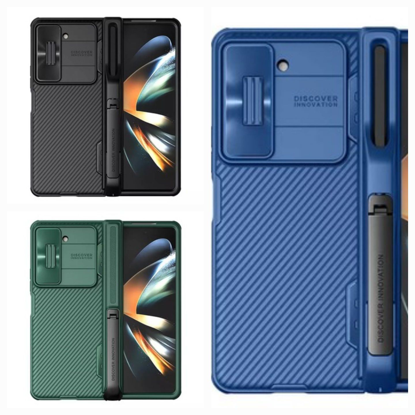 Etui Nillkin CamShield Fold do Samsung Galaxy Z Fold 5 5G (pen holder)