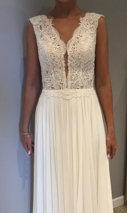 Suknia ślubna z salonu Madonna- okazyjna nowa cena zapraszam!