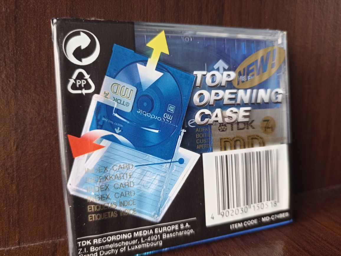 Minidisc TDK Blue - 10 unidades