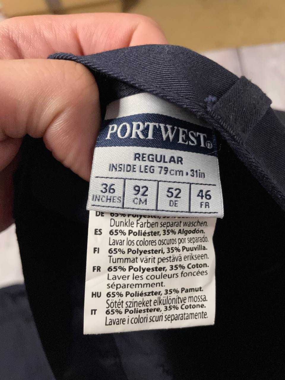 Рабочие штаны Portwest
