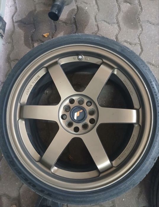 japan racing jr3 18r 9.5j et33 5x100 i 5x112