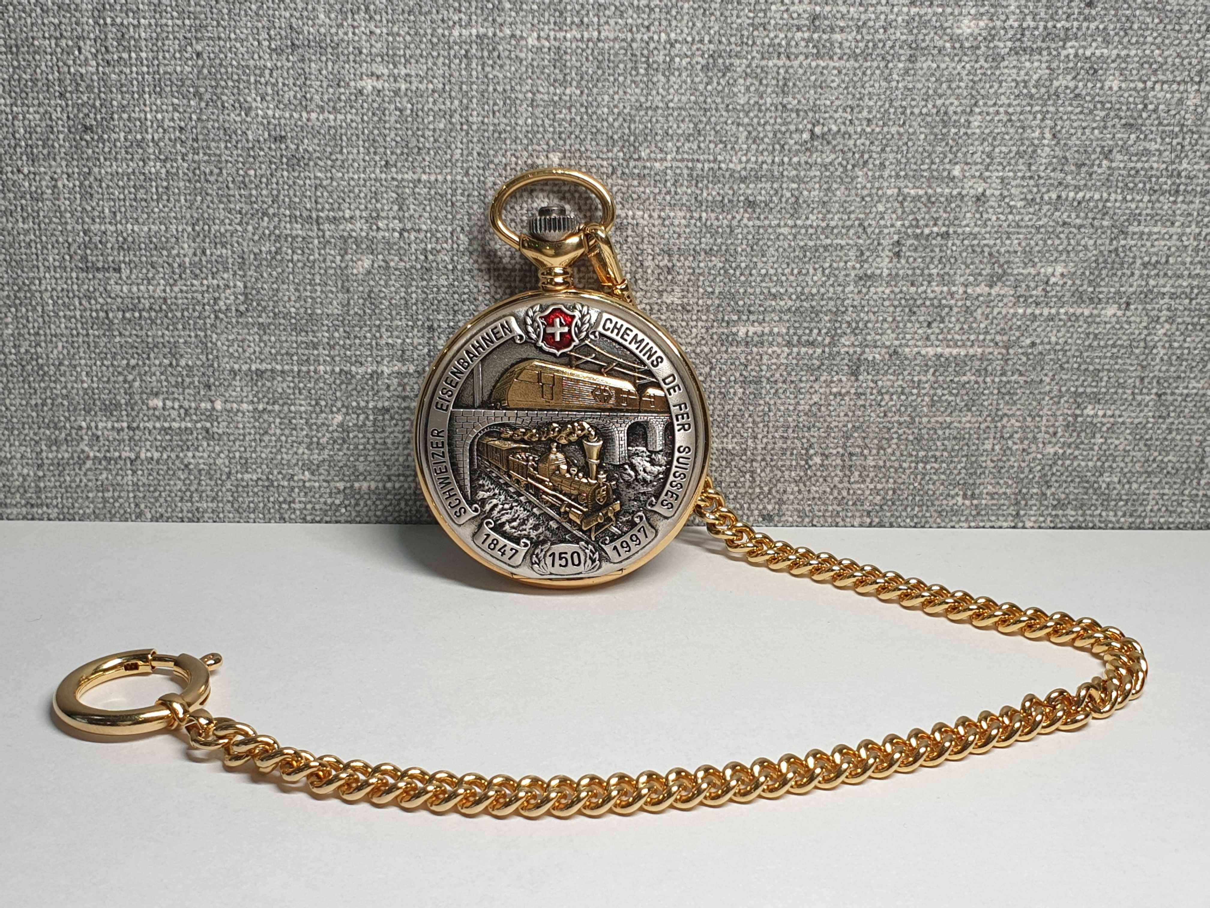 Кишеньковий годинник Jacques Du Manoir 2631997 Mechanical Eta 6498