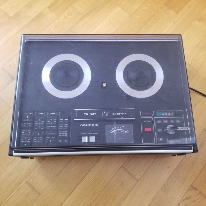Магнитофон Grundig TK547 Hi-Fi бабинный катушечный