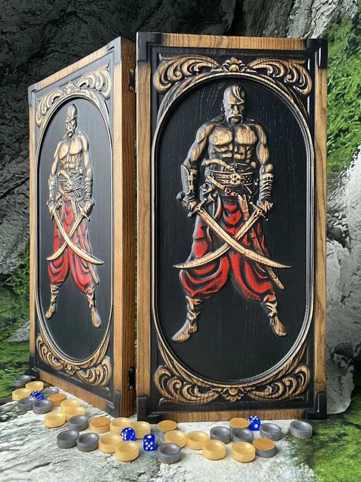 Єлітні Нарди з дерева від виробника з унікальним та якісним різбленням