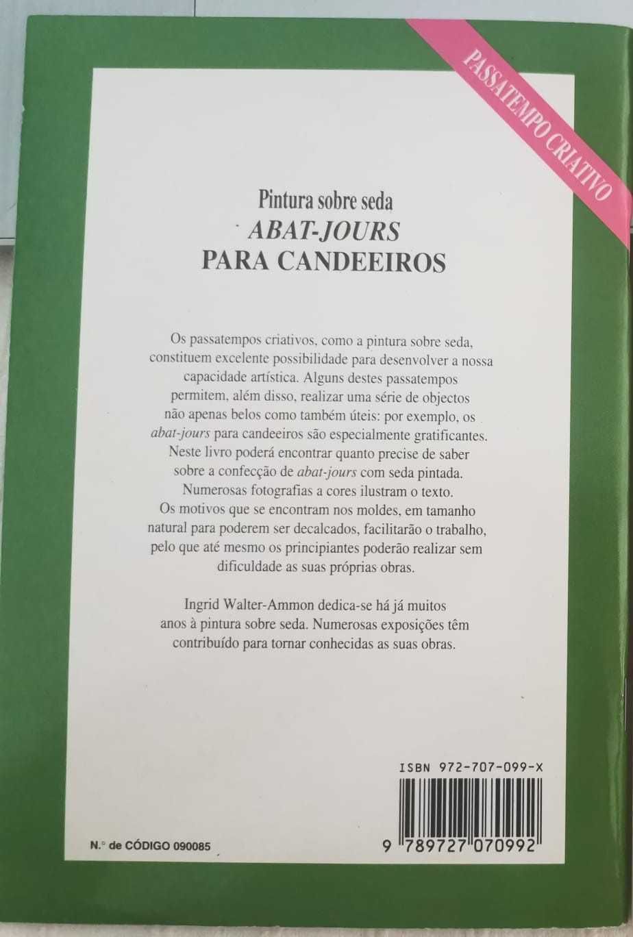 Pintura sobre seda: abat-jours para candeeiros - Ingrid Walter-Ammon