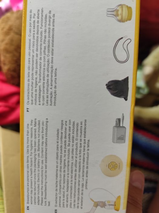 Máquina de tirar leite medela